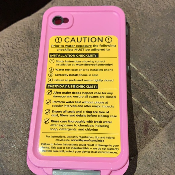 Lifeproof iPhone 4S waterproof phone case - Picture 2 of 4